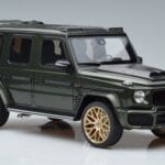 Mercedes G63 Brabus 700 Widestar W463 Verde GT Spirit 1:18 GT274 Rășină - image 4 of 6