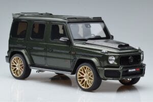Mercedes G63 Brabus 700 Widestar W463 Verde GT Spirit 1:18 GT274 Rășină - imaginea 4 din 6