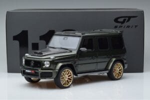 Mercedes G63 Brabus 700 Widestar W463 Verde GT Spirit 1:18 GT274 Rășină - imaginea 6 din 6