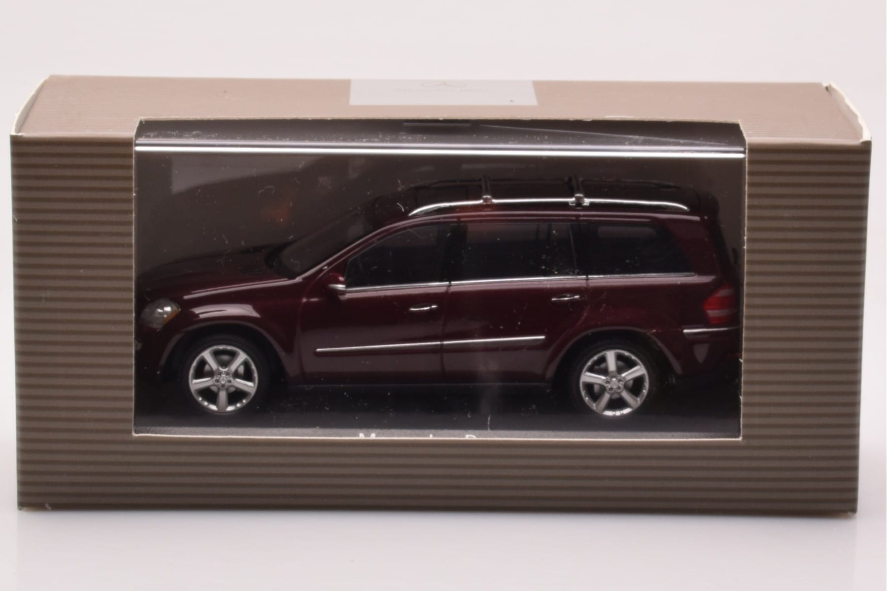 Mercedes GL X164 Carneol Roșu Minichamps 1:43 B66962226 Metal - imaginea 4 din 4