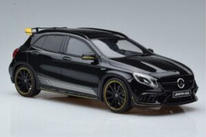 Mercedes AMG GLA45 X156 Galben Night Edition GT Spirit 1:18 B66960469 Rășină - imaginea 4 din 6