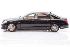 Mercedes Maybach S-Class W222 Brabus 900 Obsidian Negru Almost Real 1:18 860102 Metal - imaginea 4 din 8