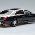 Mercedes Maybach S600 W222 Negru Argintiu GT Spirit 1:18 GT237 Rășină - image 2 of 6