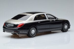 Mercedes Maybach S600 W222 Negru Argintiu GT Spirit 1:18 GT237 Rășină - imaginea 2 din 6