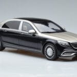 Mercedes Maybach S600 W222 Negru Argintiu GT Spirit 1:18 GT237 Rășină - image 4 of 6