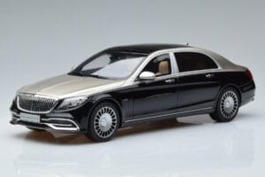 Mercedes Maybach S600 W222 Negru Argintiu GT Spirit 1:18 GT237 Rășină