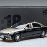 Mercedes Maybach S600 W222 Negru Argintiu GT Spirit 1:18 GT237 Rășină - image 6 of 6