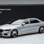 Mercedes Maybach S600 W222 V12 Biturbo Hightech Argintiu Almost Real 1:18 - image 12 of 12