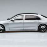 Mercedes Maybach S600 W222 V12 Biturbo Hightech Argintiu Almost Real 1:18 - image 5 of 12