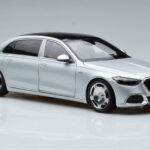 Mercedes Maybach S600 W222 V12 Biturbo Hightech Argintiu Almost Real 1:18 - image 6 of 12