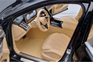 Mercedes Maybach S600 W222 V12 Biturbo Obsidian Negru Almost Real 1:18 820115 Metal - imaginea 8 din 11