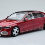 Mercedes Maybach S600 W222 V12 Biturbo Patagonia Roșu Almost Real 1:18