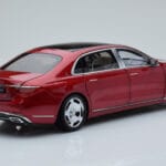 Mercedes Maybach S600 W222 V12 Biturbo Patagonia Roșu Almost Real 1:18 - image 3 of 10