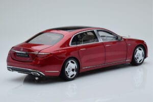 Mercedes Maybach S600 W222 V12 Biturbo Patagonia Roșu Almost Real 1:18 820119 Metal - imaginea 3 din 10