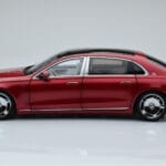 Mercedes Maybach S600 W222 V12 Biturbo Patagonia Roșu Almost Real 1:18 - image 4 of 10
