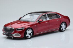 Mercedes Maybach S600 W222 V12 Biturbo Patagonia Roșu Almost Real 1:18