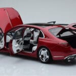 Mercedes Maybach S600 W222 V12 Biturbo Patagonia Roșu Almost Real 1:18 - image 5 of 10