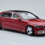 Mercedes Maybach S600 W222 V12 Biturbo Patagonia Roșu Almost Real 1:18 - image 6 of 10