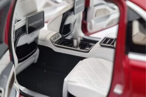 Mercedes Maybach S600 W222 V12 Biturbo Patagonia Roșu Almost Real 1:18 820119 Metal - imaginea 9 din 10