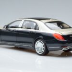 Mercedes Maybach S650 X222 Albastru Argintiu Norev 1:18 B66960615 Metal - image 6 of 7