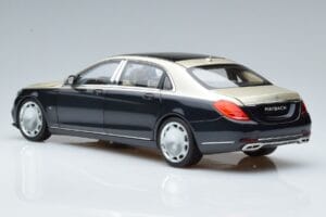 Mercedes Maybach S650 X222 Albastru Argintiu Norev 1:18 B66960615 Metal - imaginea 6 din 7