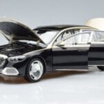 Mercedes Maybach S680 X223 Auriu Negru Metallic Norev 1:18 183917 Metal - image 2 of 7
