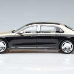 Mercedes Maybach S680 X223 Auriu Negru Metallic Norev 1:18 183917 Metal - image 4 of 7
