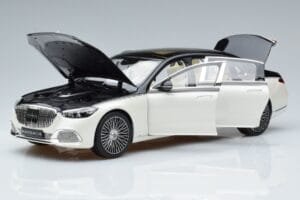 Mercedes Maybach S680 X223 Alb Norev 1:18 B66961424 Metal - imaginea 2 din 7
