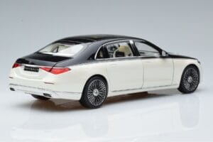 Mercedes Maybach S680 X223 Alb Norev 1:18 B66961424 Metal - imaginea 3 din 7