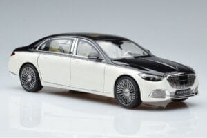 Mercedes Maybach S680 X223 Alb Norev 1:18 B66961424 Metal - imaginea 5 din 7