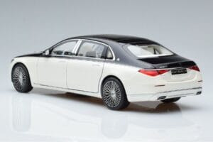 Mercedes Maybach S680 X223 Alb Norev 1:18 B66961424 Metal - imaginea 6 din 7