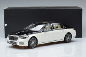 Mercedes Maybach S680 X223 Alb Norev 1:18 B66961424 Metal - imaginea 7 din 7