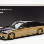 Mercedes Maybach S680 W223 Obsidian Negru Sand Almost Real 1:18 - image 7 of 7