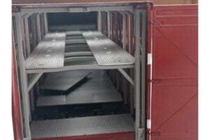 Mercedes O317 Porsche Transporter Roșu CMR 1:18 CMR149 Metal - imaginea 5 din 12
