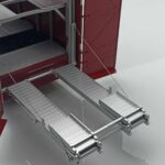 Mercedes O317 Porsche Transporter Roșu CMR 1:18 - image 8 of 12