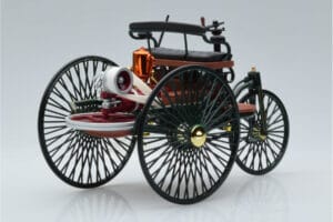 Mercedes Patent Motorwagen Verde Norev 1:18 183701 Metal - imaginea 2 din 6