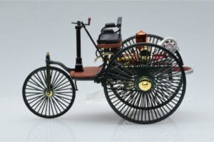 Mercedes Patent Motorwagen Verde Norev 1:18 183701 Metal - imaginea 3 din 6