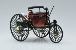 Mercedes Patent Motorwagen Verde Norev 1:18 183701 Metal - imaginea 4 din 6
