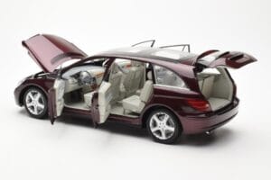 Mercedes R-Class W251 Roșu Metalic Minichamps 1:18 150034602 Metal - imaginea 5 din 8