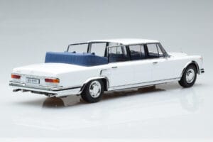 Mercedes 600 Pullman W100 Landaulet Alb KK-Scale 1:18 KKDC181184 Metal - imaginea 2 din 6