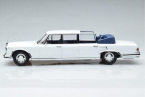 Mercedes 600 Pullman W100 Landaulet Alb KK-Scale 1:18 KKDC181184 Metal - imaginea 3 din 6