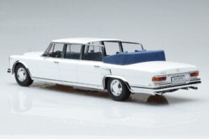 Mercedes 600 Pullman W100 Landaulet Alb KK-Scale 1:18 KKDC181184 Metal - imaginea 5 din 6
