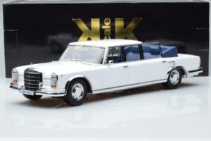 Mercedes 600 Pullman W100 Landaulet Alb KK-Scale 1:18 KKDC181184 Metal - imaginea 6 din 6