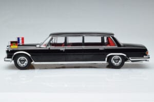 Mercedes 600 Pullman W100 W. Brandt G. Pompidou KK-Scale 1:18 KKDC181134 Metal - imaginea 3 din 6