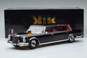 Mercedes 600 Pullman W100 W. Brandt G. Pompidou KK-Scale 1:18 KKDC181134 Metal - imaginea 6 din 6