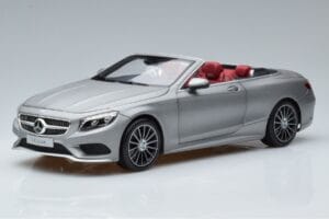 Mercedes S-Class A217 Cabriolet Gri Norev 1:18 B66960355 Metal