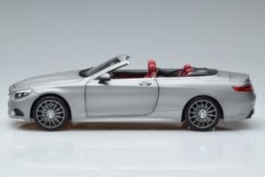 Mercedes S-Class A217 Cabriolet Gri Norev 1:18 B66960355 Metal - imaginea 5 din 8