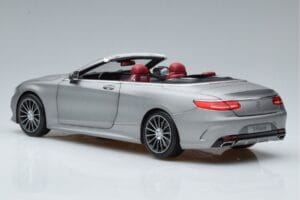 Mercedes S-Class A217 Cabriolet Gri Norev 1:18 B66960355 Metal - imaginea 7 din 8