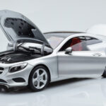 Mercedes S-Class W222 Iridium Argintiu Norev 1:18 - image 2 of 8