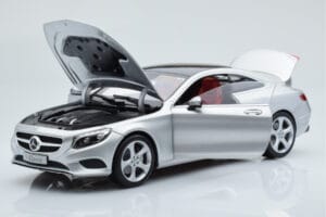 Mercedes S-Class W222 Iridium Argintiu Norev 1:18 B66961242 Metal - imaginea 2 din 8